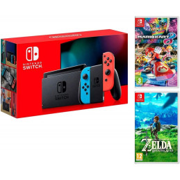 Pack Nintendo Switch Neon...